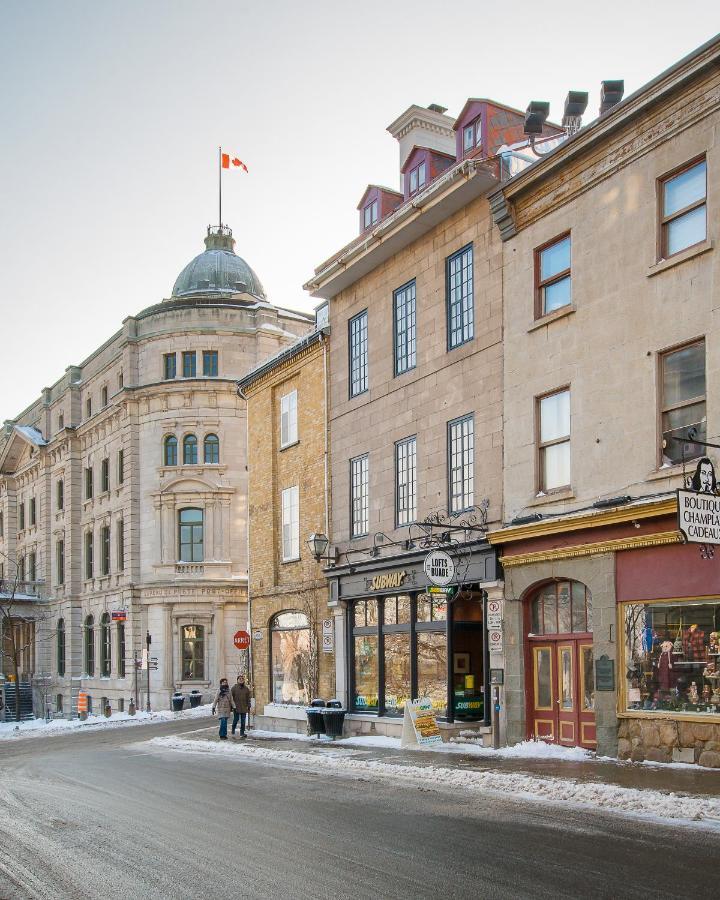 Les Lofts De Buade - Par Les Lofts Vieux-Quebec (Adults Only)アパートメント エクステリア 写真